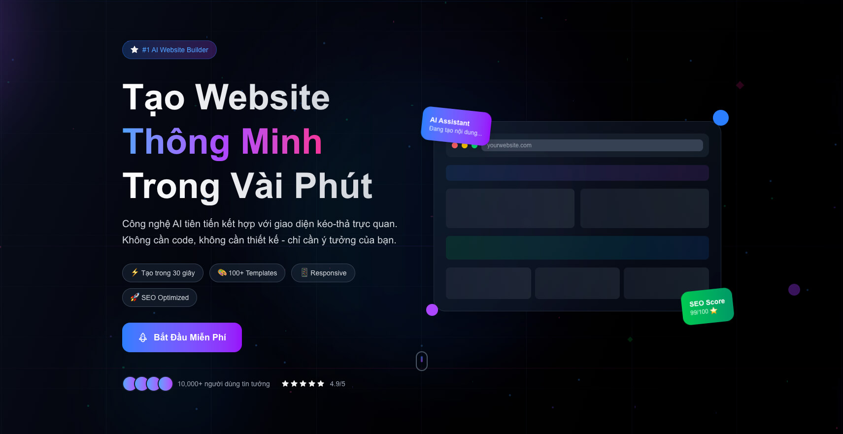 SiteCraft - AI-Powered Website Builder